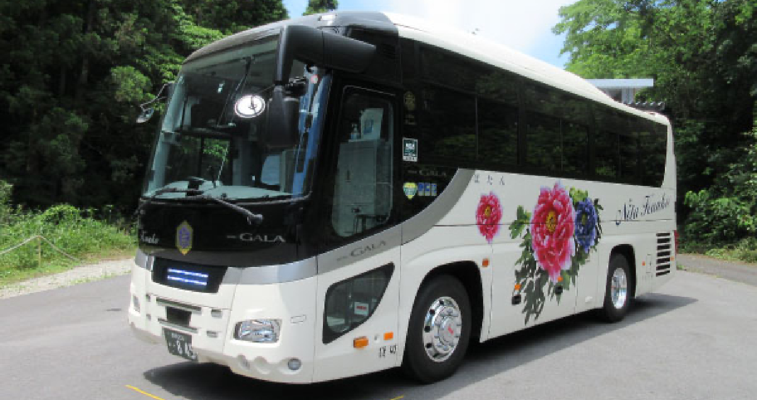 中型バス／令和2年製造車両 外観